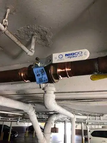 Copper pipe repair and valve work for Backflow Testing in Trexler